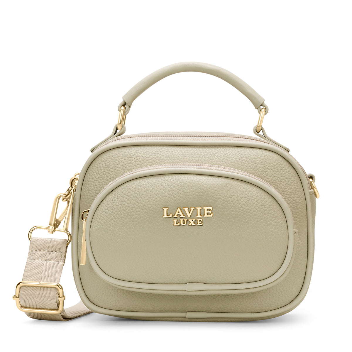 Sophie Top Handle Sling Bag Beige
