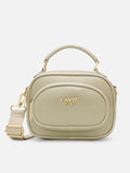 Sophie Top Handle Small Beige Sling Bag