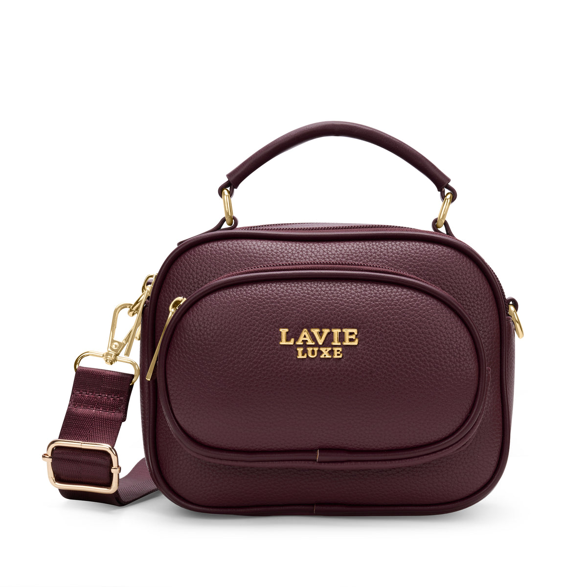 Sophie Top Handle Sling Bag Wine