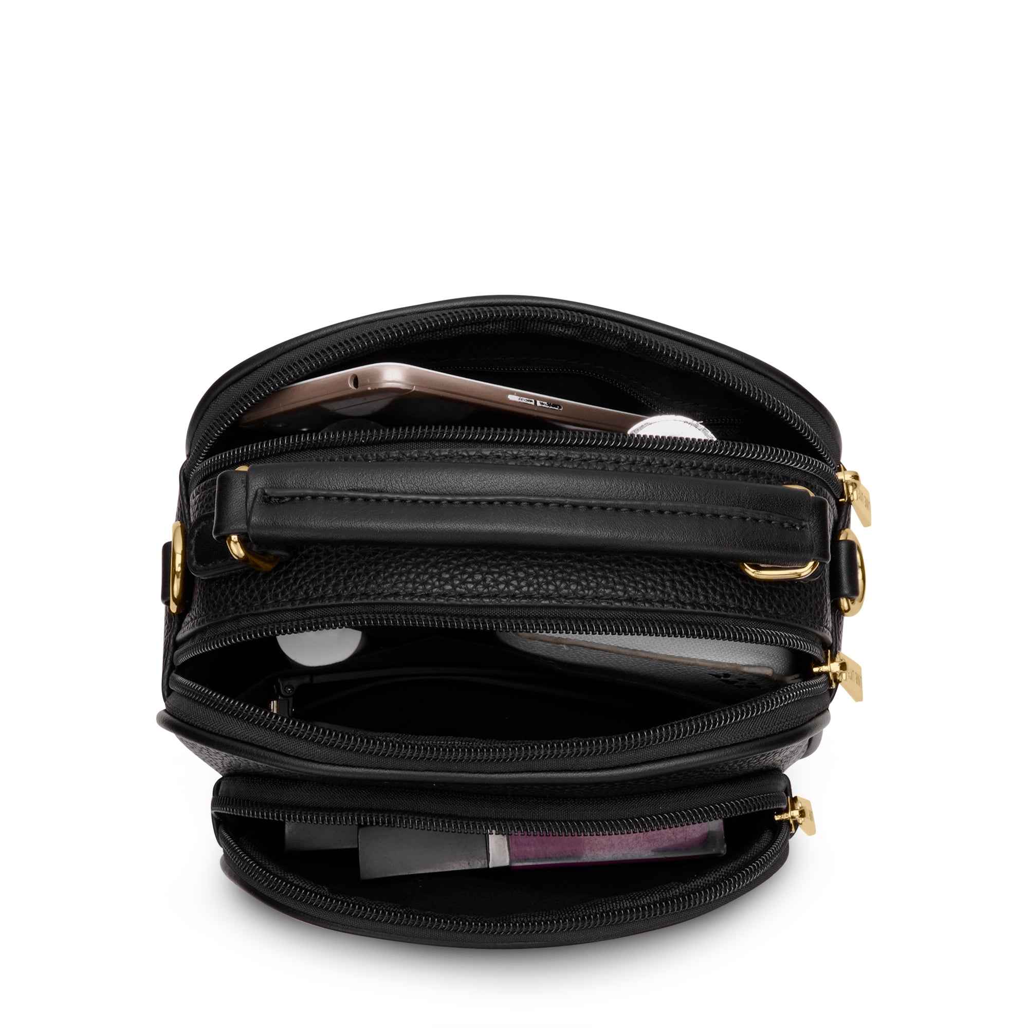 Sophie Top Handle Sling Bag Black