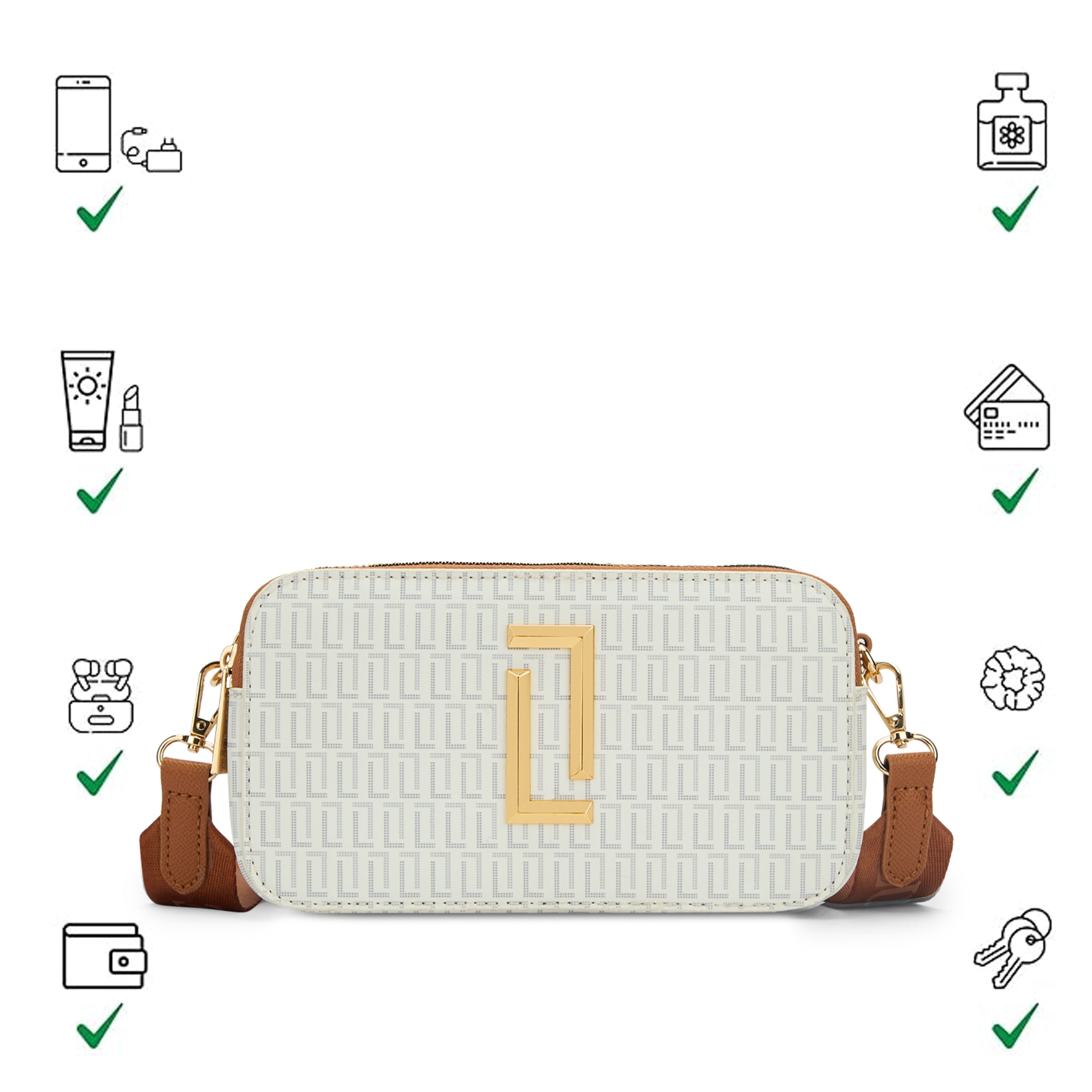 Lx Mono Fenny26 Box Ladies Handbag