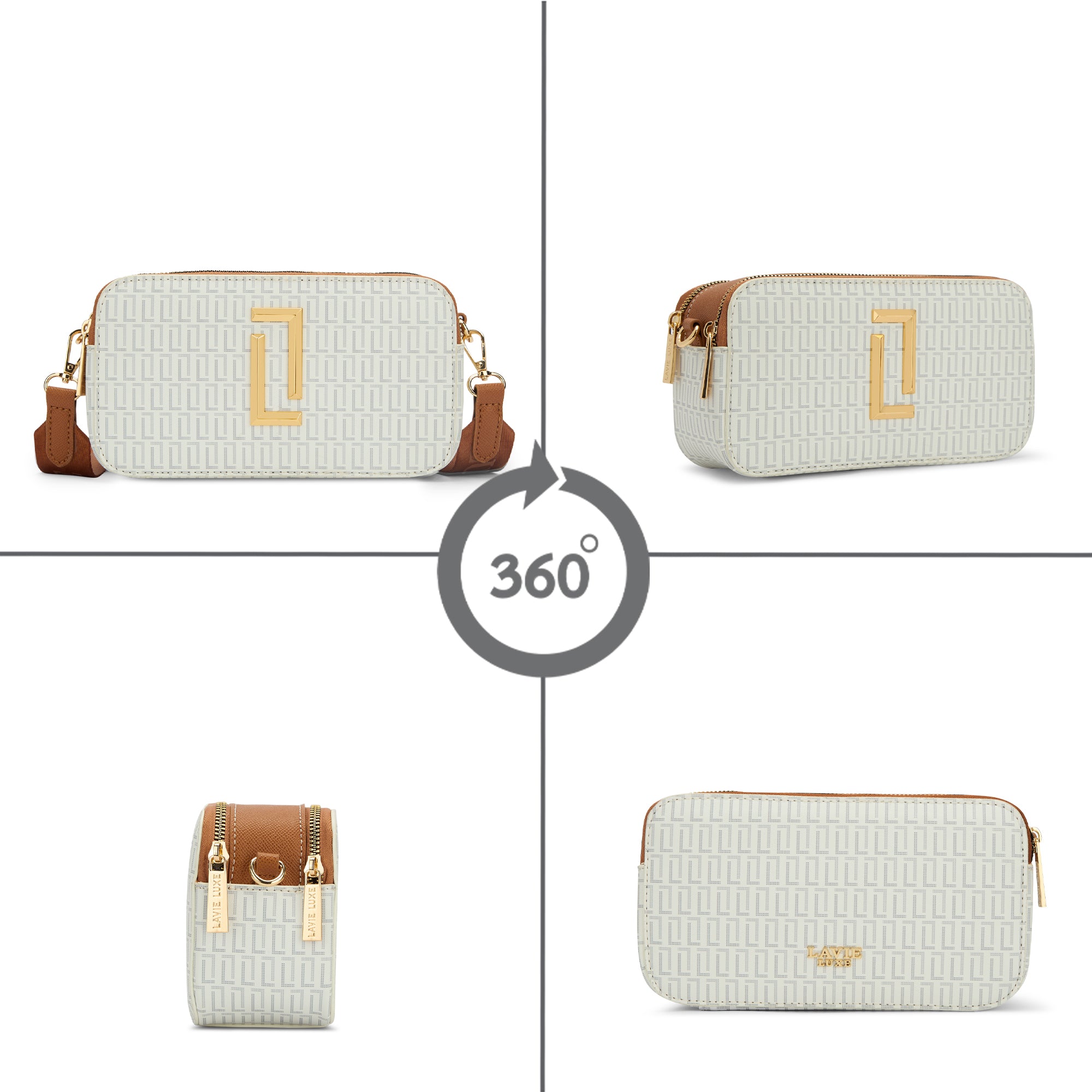 Lx Mono Fenny26 Box Ladies Handbag