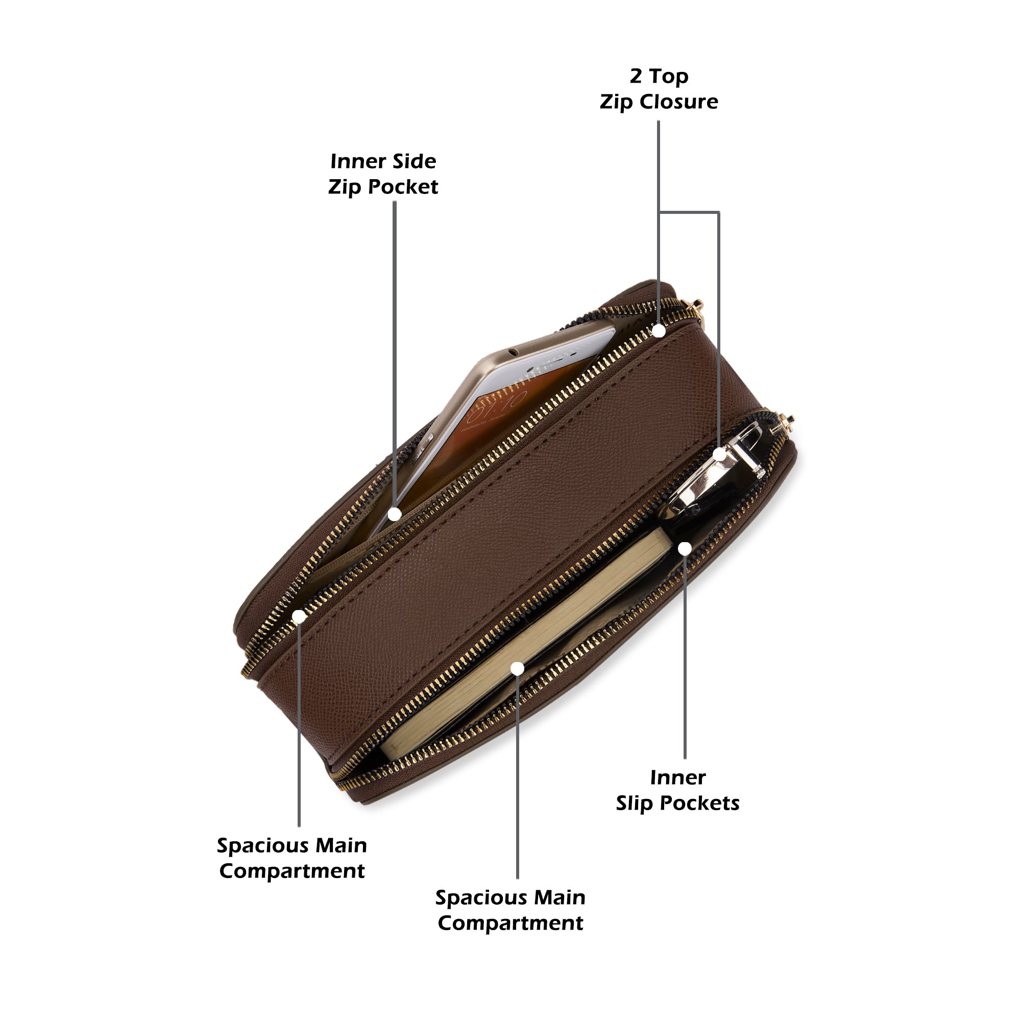 Lx Mono Fenny26 Boxladies Handbag