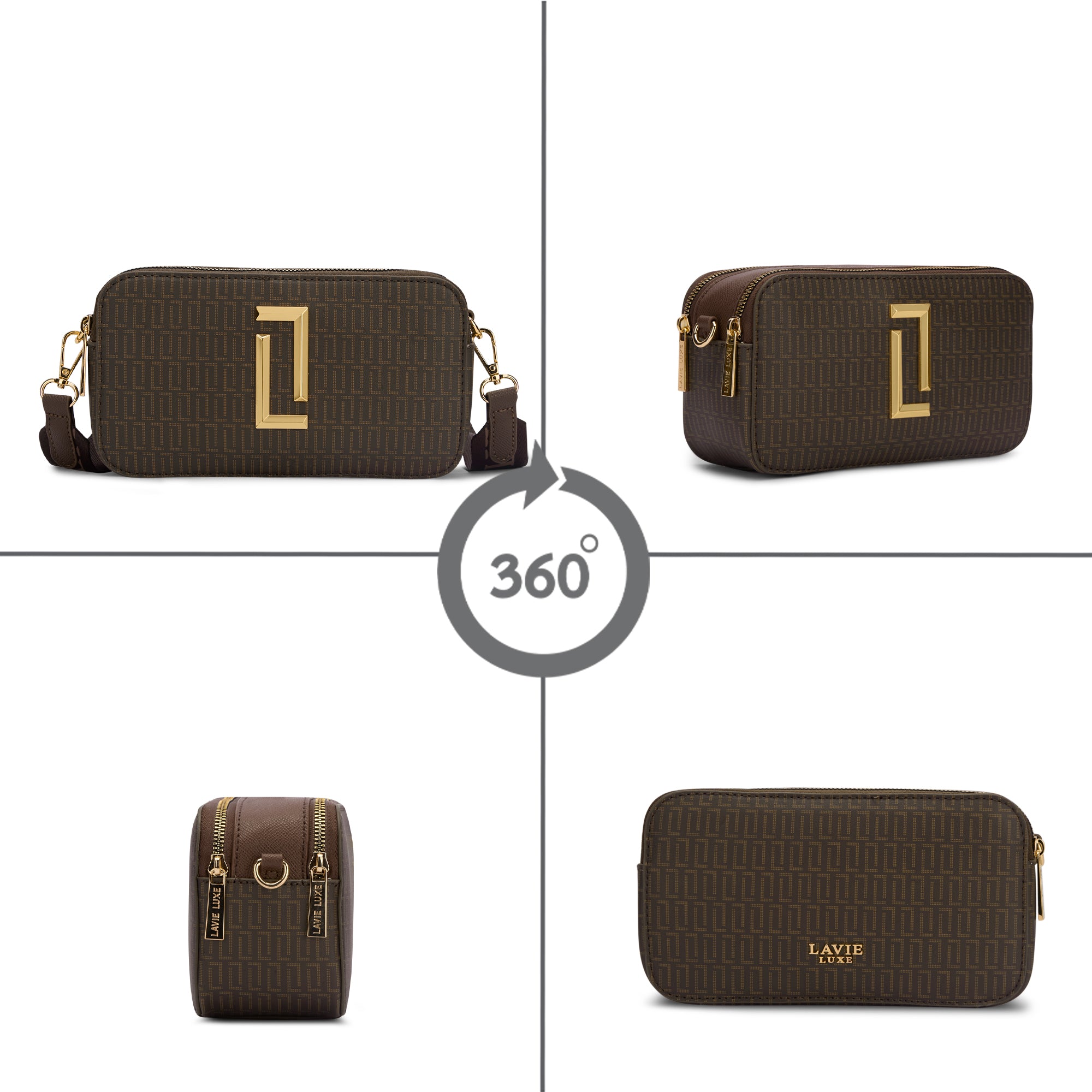 Lx Mono Fenny26 Boxladies Handbag