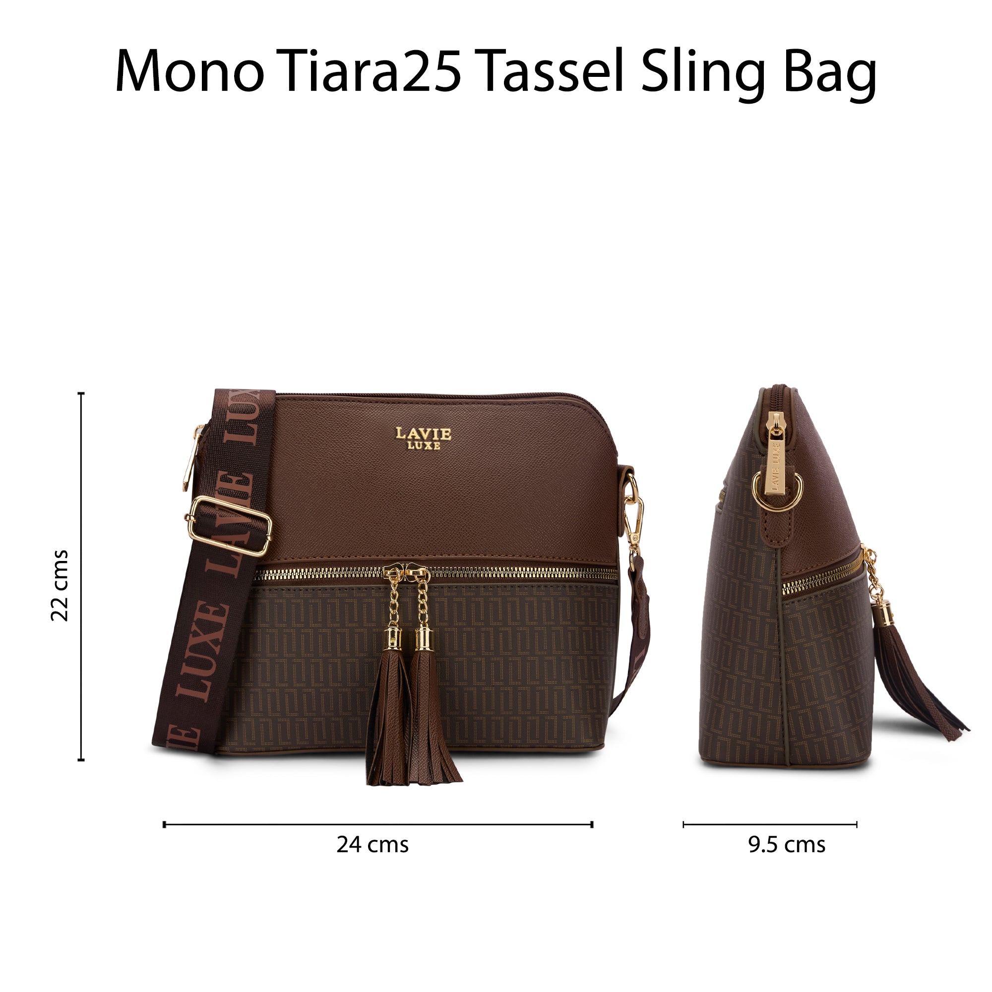 Lx Mono Tiara26 Tslladies Handbag