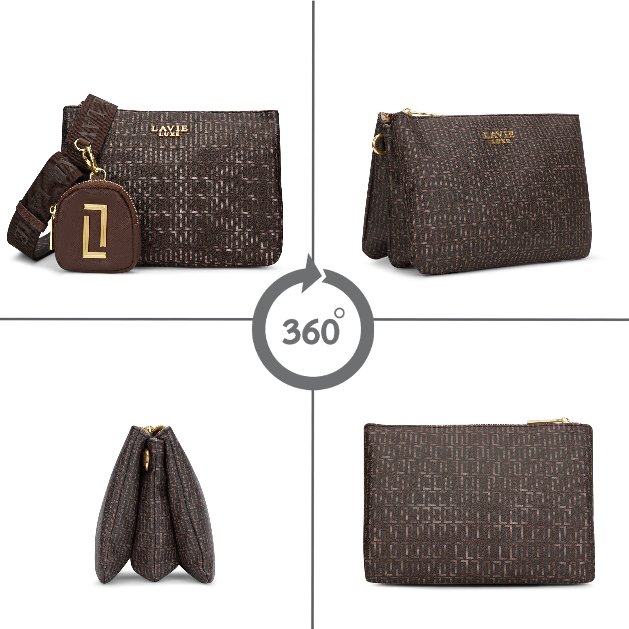 Lx Mono Milan26 5C Ladies Handbag