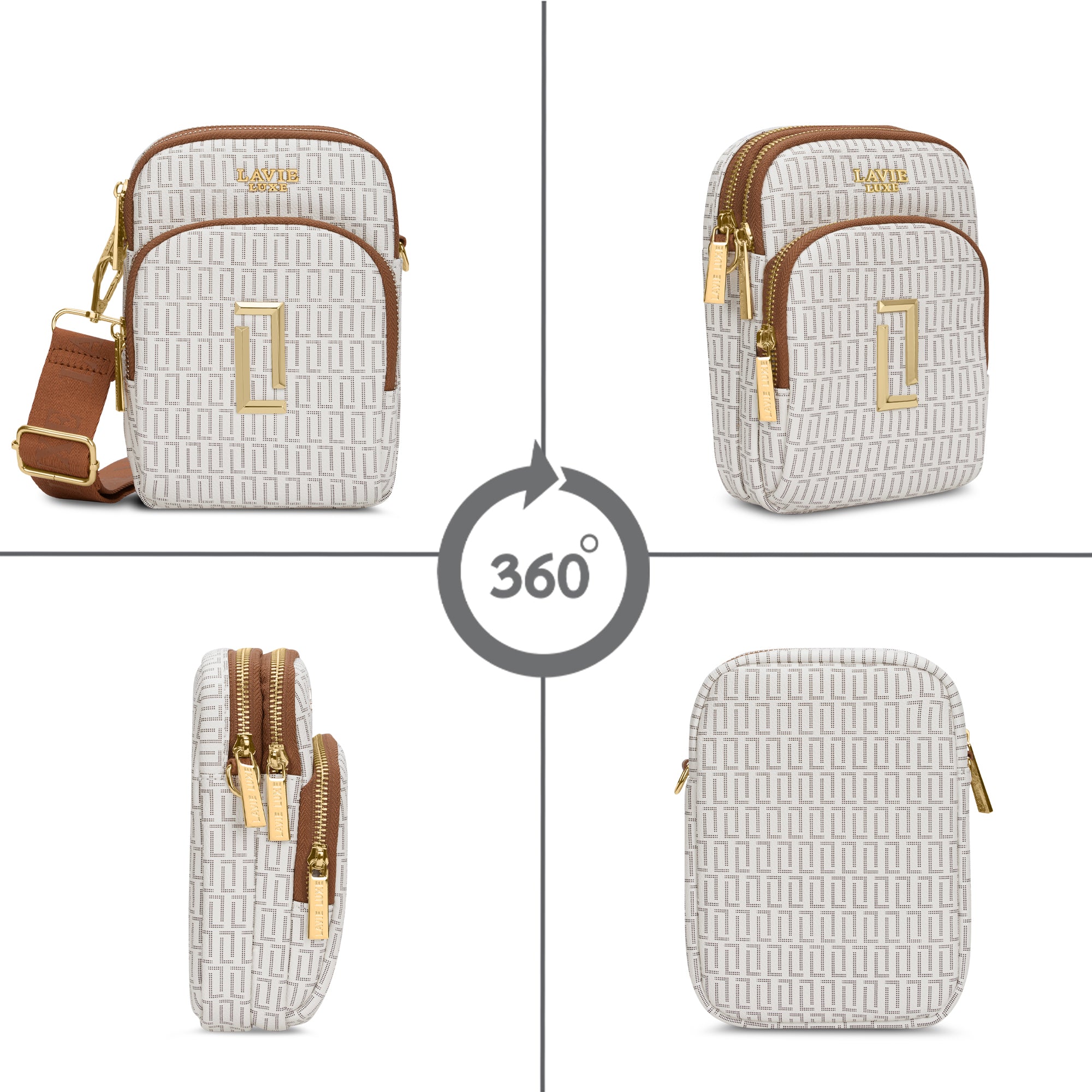 Lx Mono Mobile26 3C Ladies Handbag