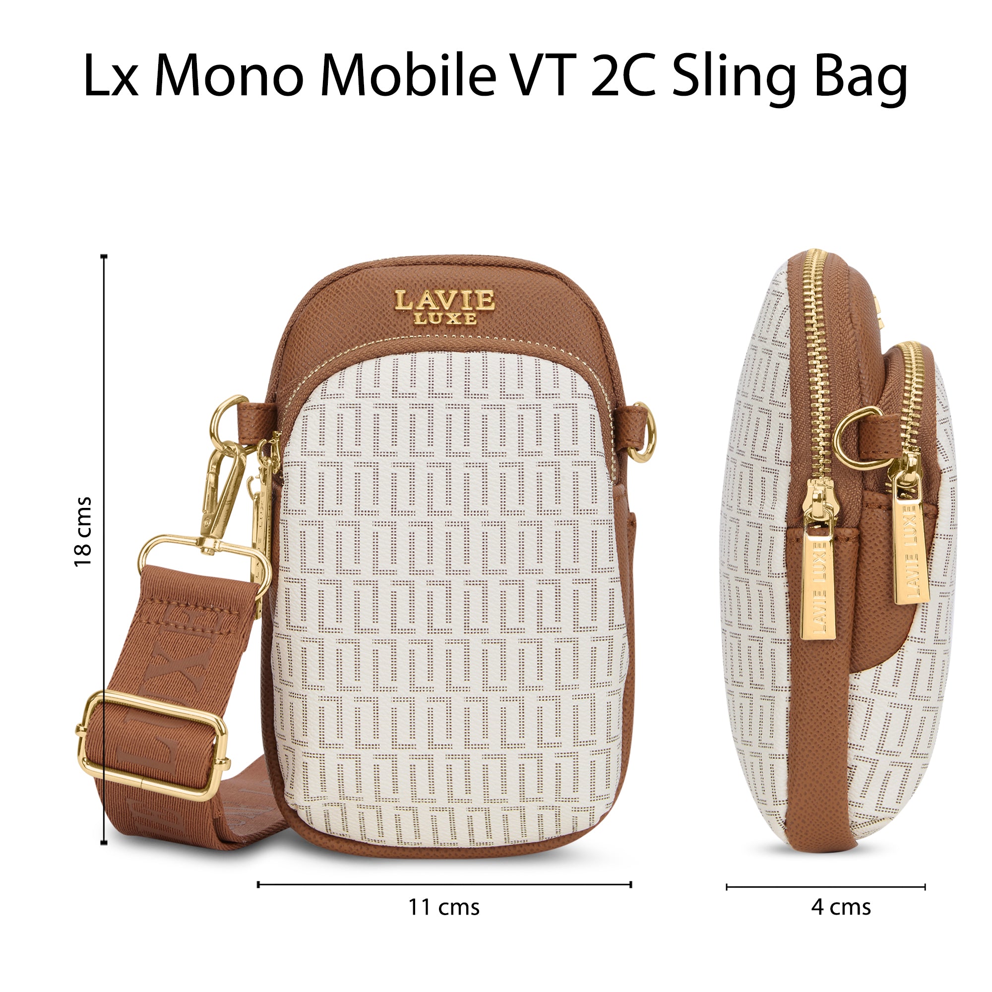 Lx Mono Mobile26 2C Ladies Handbag