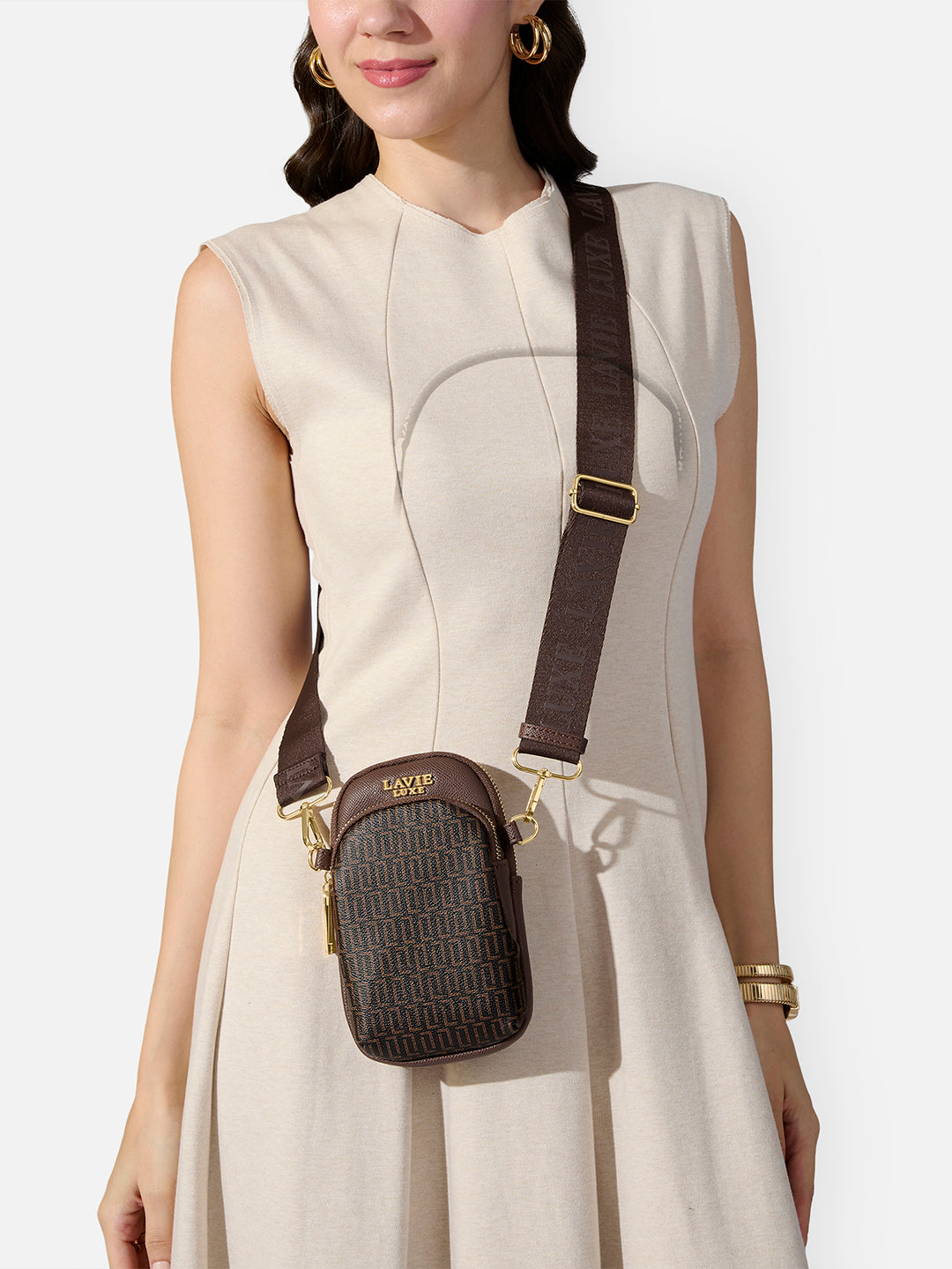 Lx Mono Mobile26 2C Ladies Handbag
