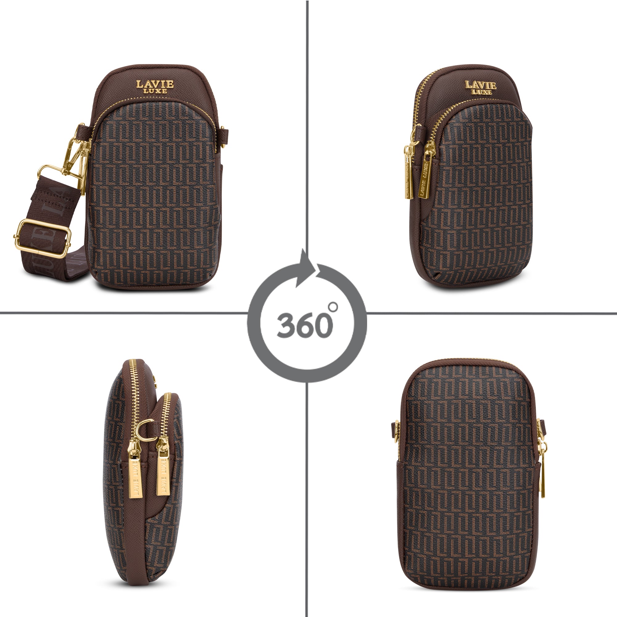 Lx Mono Mobile26 2C Ladies Handbag