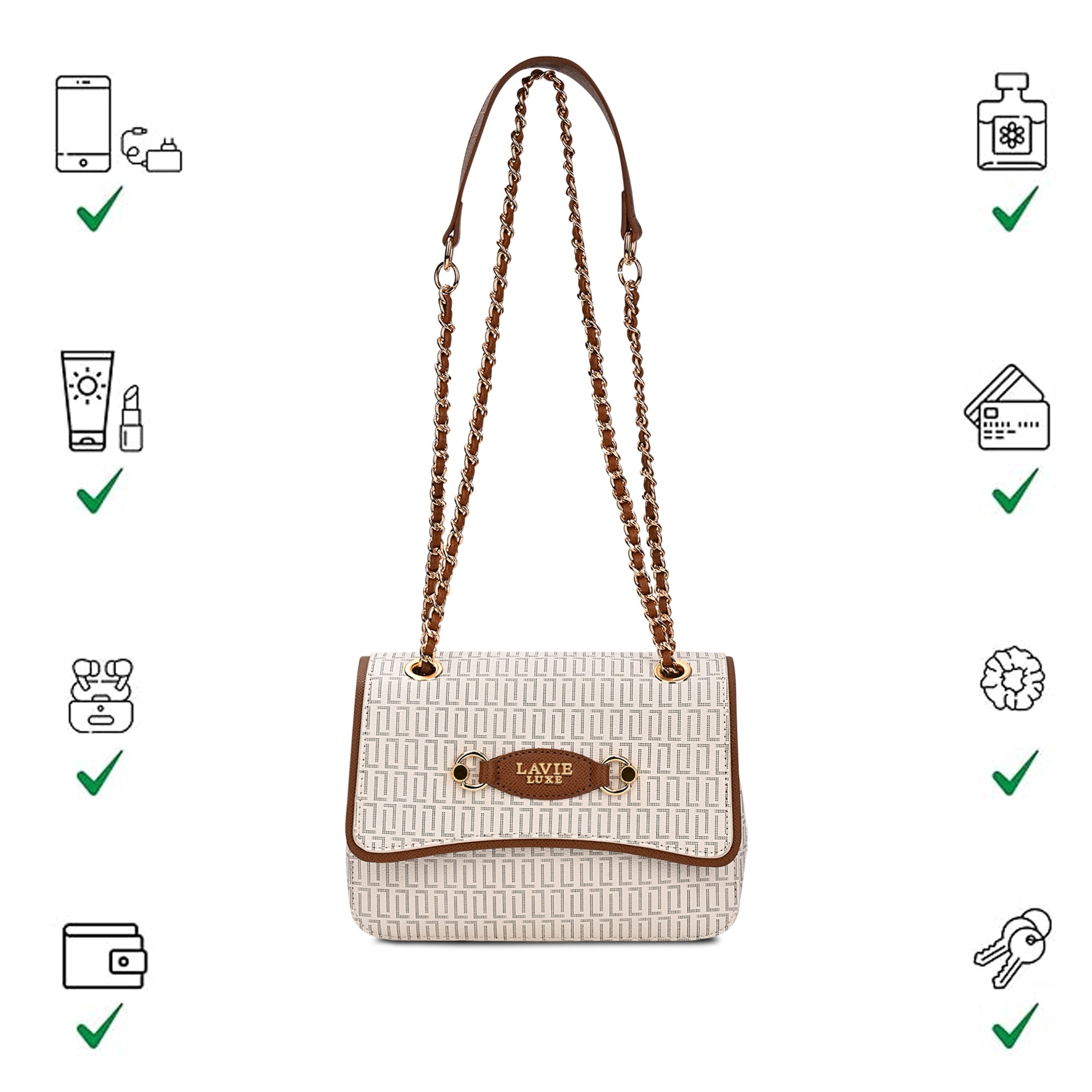 Lx Mono Jess26 Sb Ladies Handbag