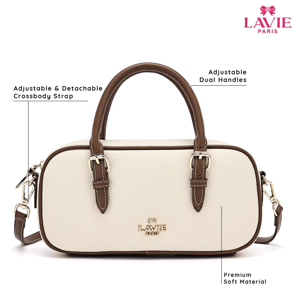 Soft Suzi Crossbody Small Off White Sling Bag