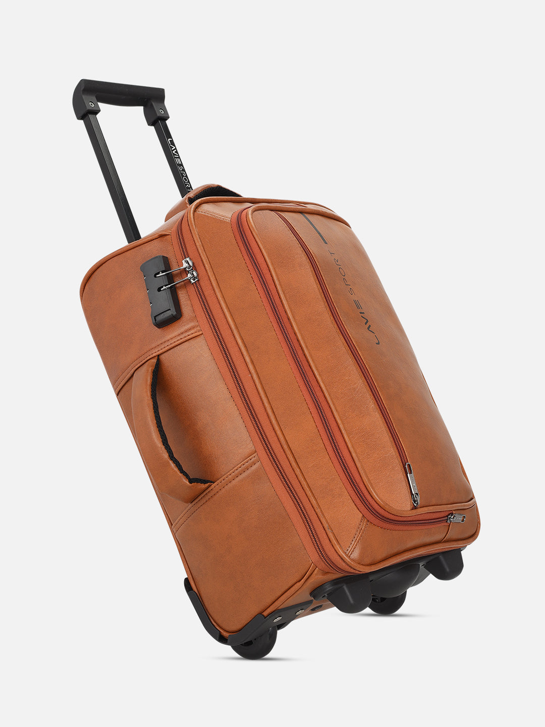 Majestic Pro &  Medium Tan Wheel Duffle
