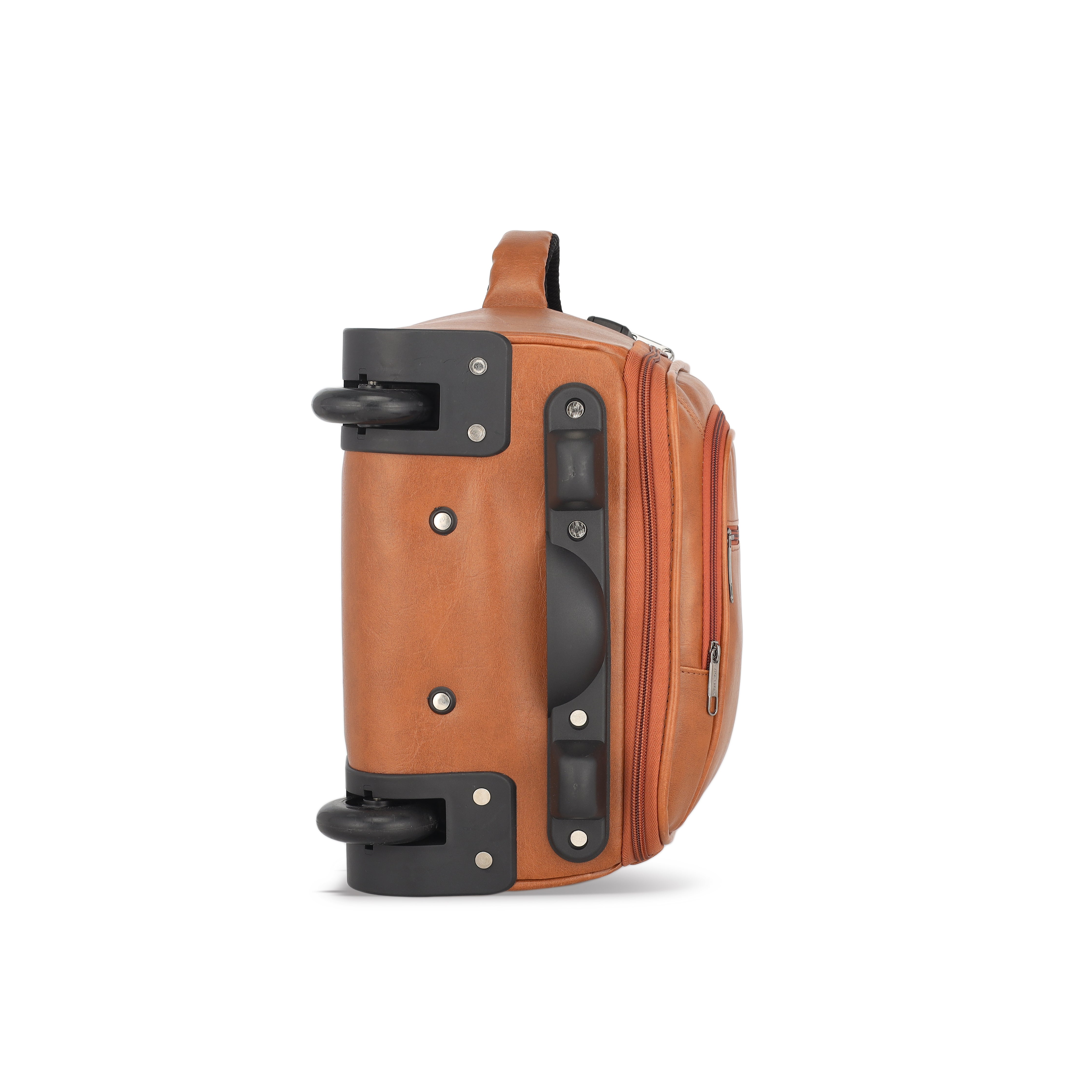Lavie Sport 45 cms Premium Majestic Pro+ Overnighter Laptop Trolley | Duffle Bag Tan