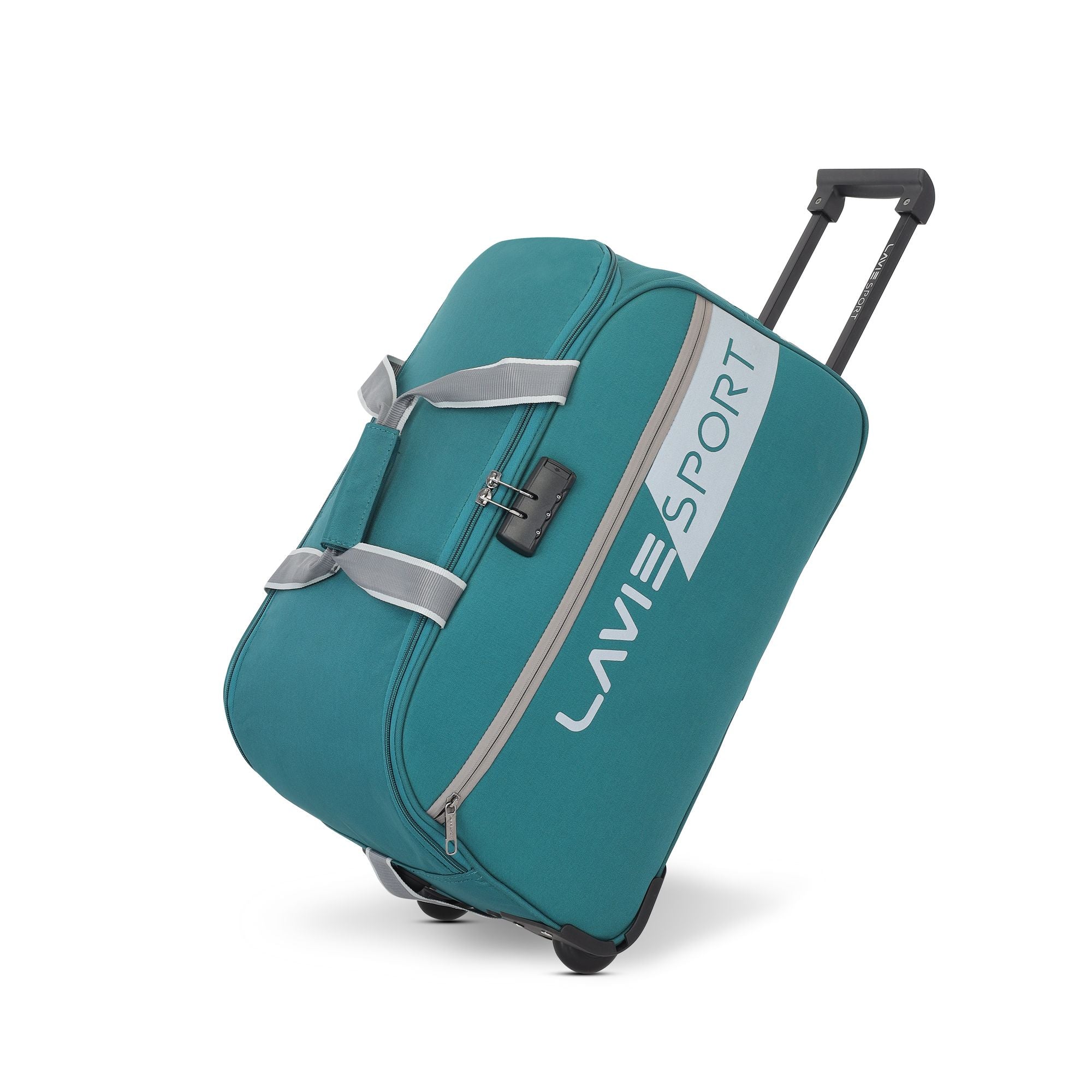 Camelot Wheel Duffle Bag Combi Lock Teal