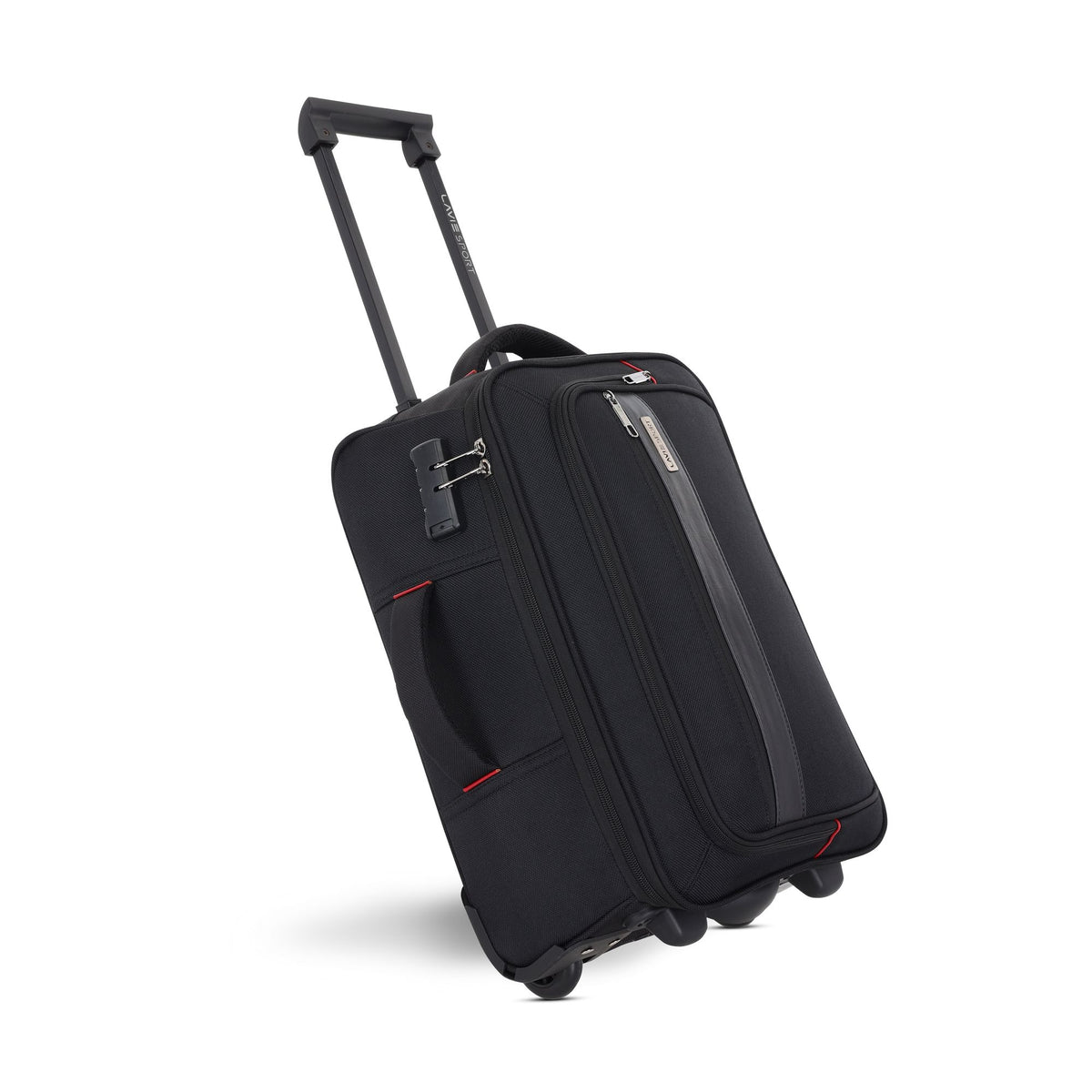 Royalty Wheel Duffle Bag Laptop Compatible Combi Lock Black/Black