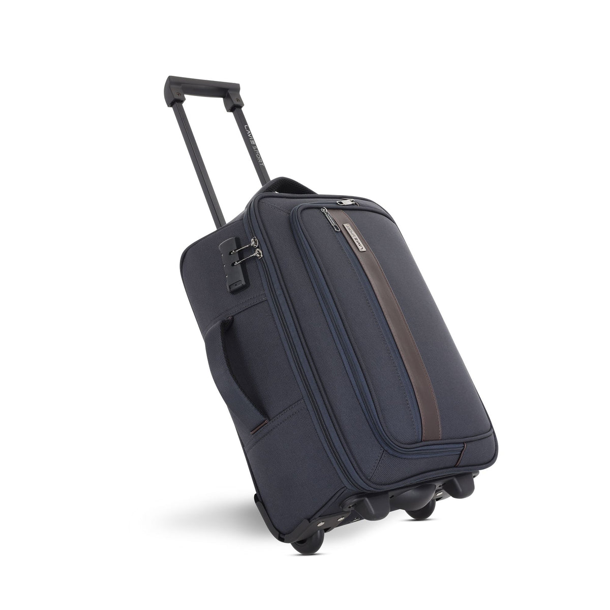 Royalty Wheel Duffle Bag Laptop Compatible Combi Lock C.Blue/Choco