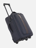 Royalty Medium Blue & Choco Wheel Duffle