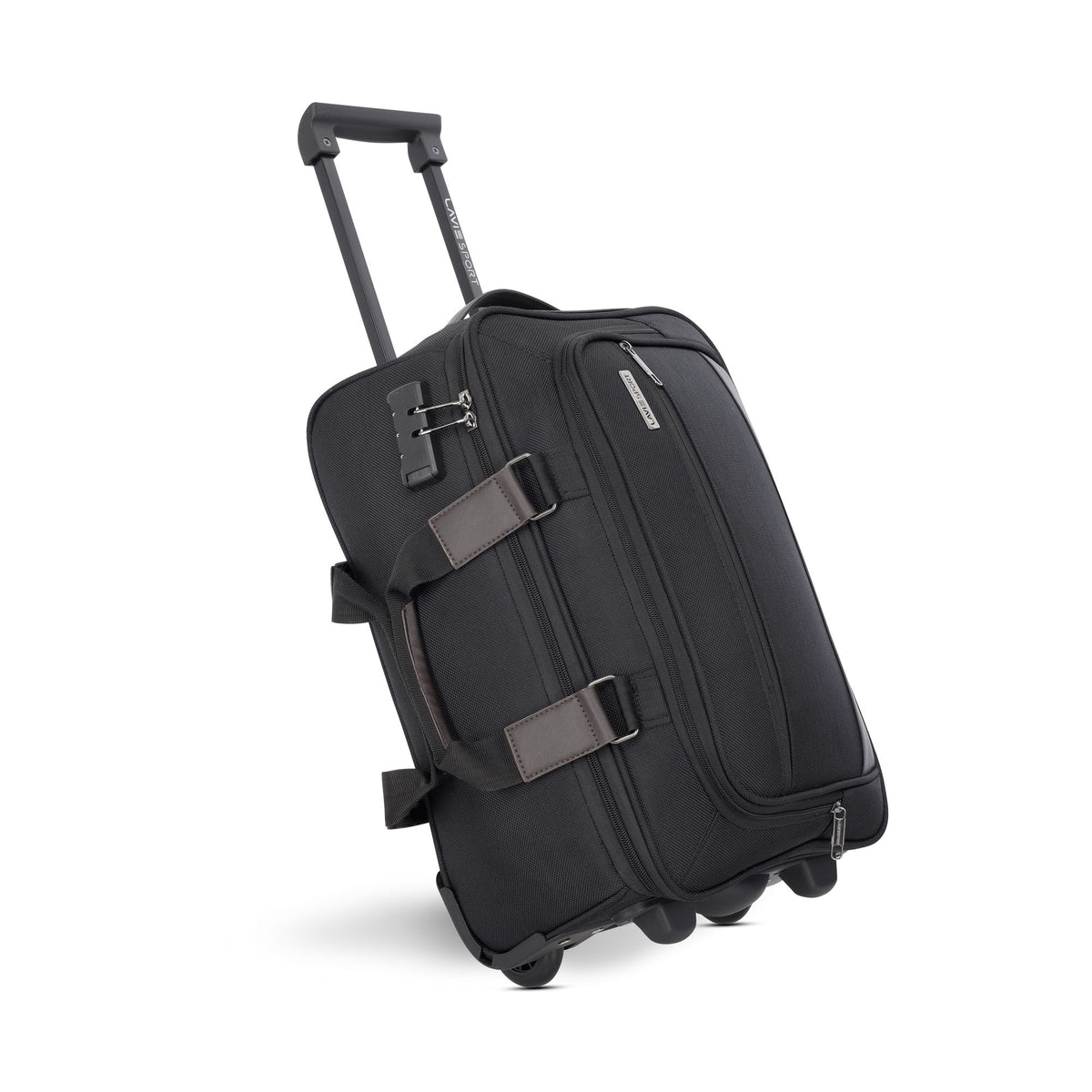 Matrix Wheel Duffle Bag Laptop Compatible Combi Lock Black/Choco