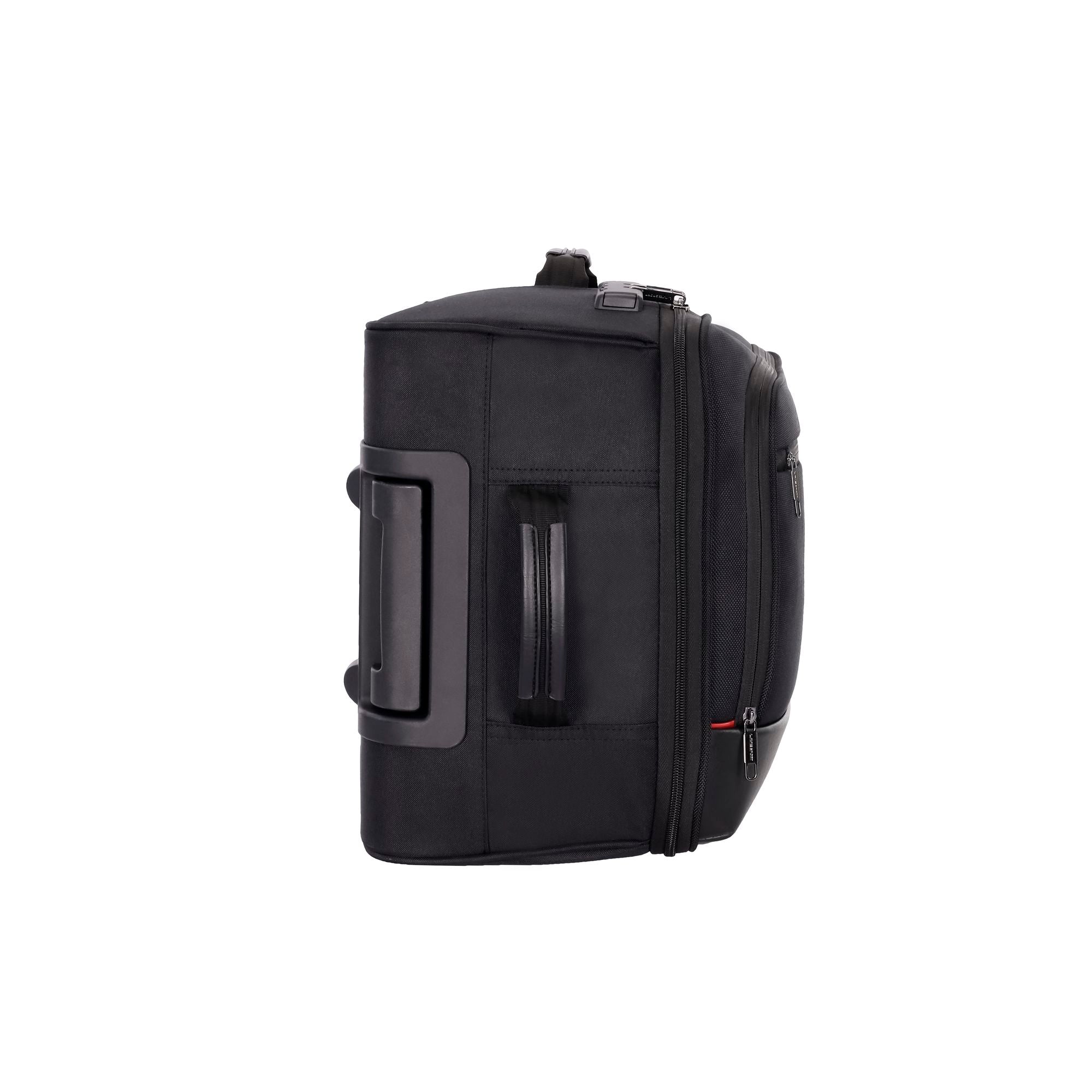 Pyramid Wheel Duffle Trolley Bag Black/Black