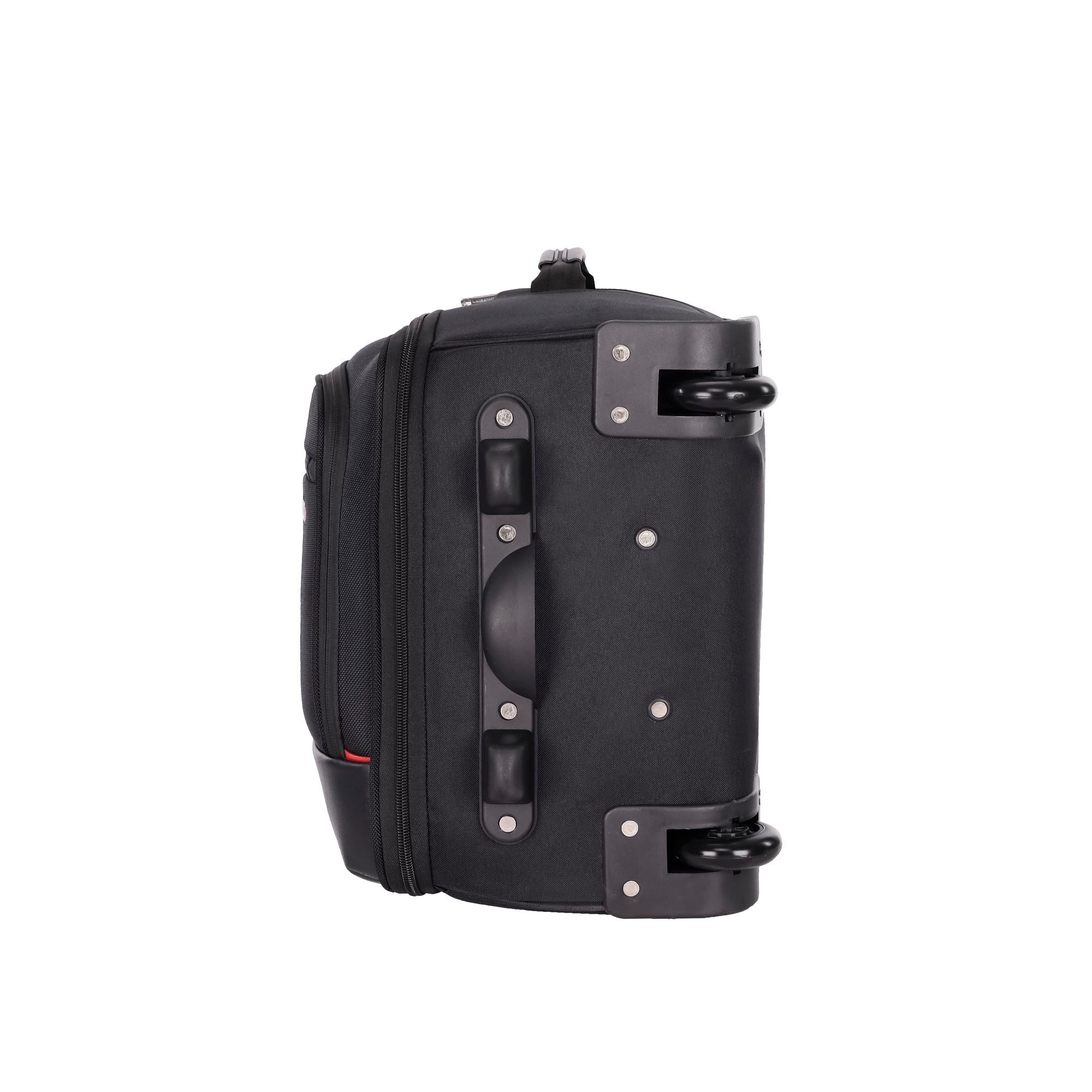Pyramid Wheel Duffle Trolley Bag Black/Black