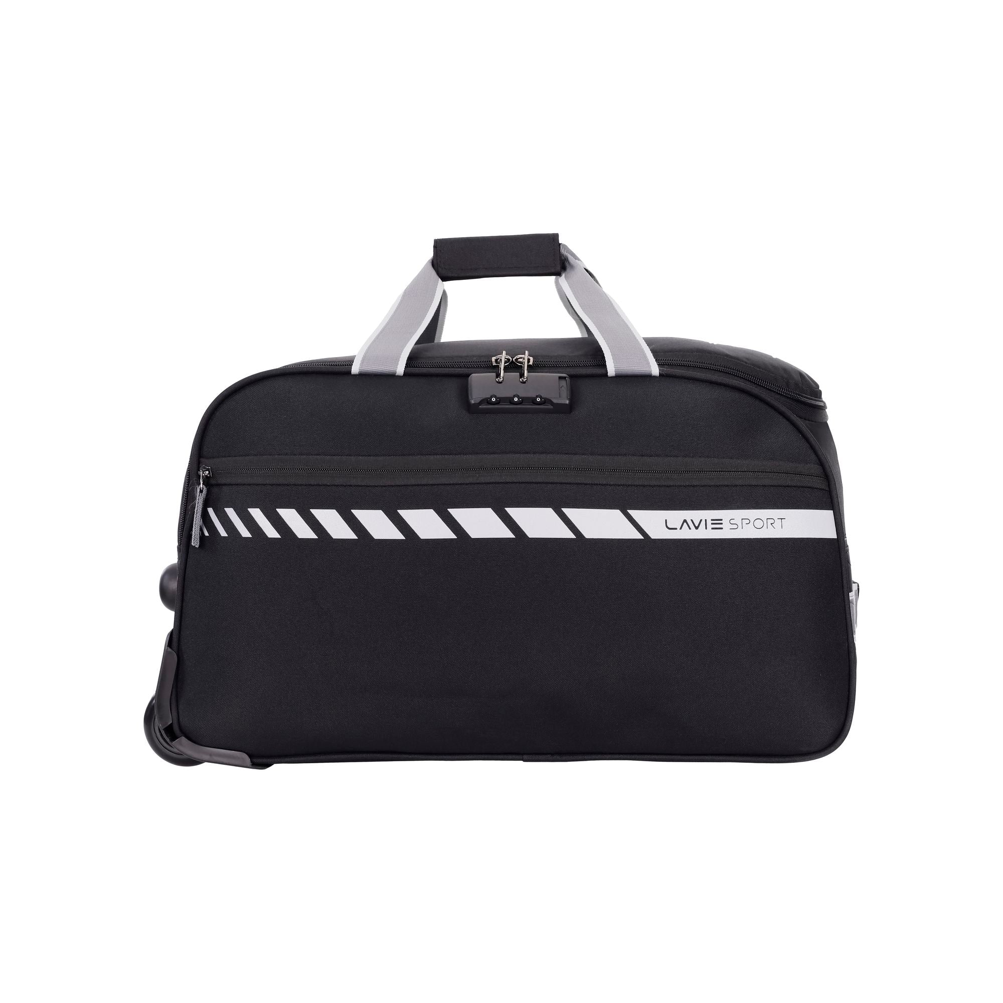 Pluto Combi Wheel Duffle Bag Trolley Black
