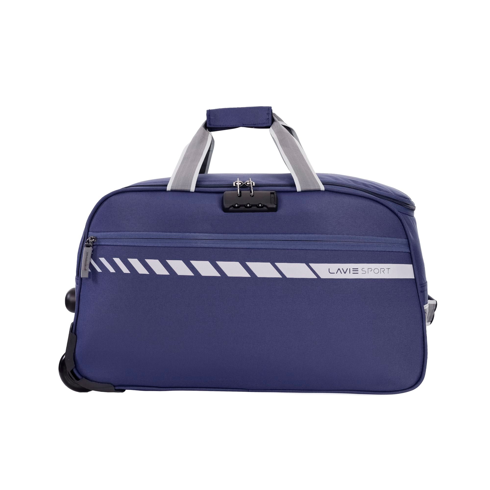 Pluto Combi Wheel Duffle Bag Trolley Navy