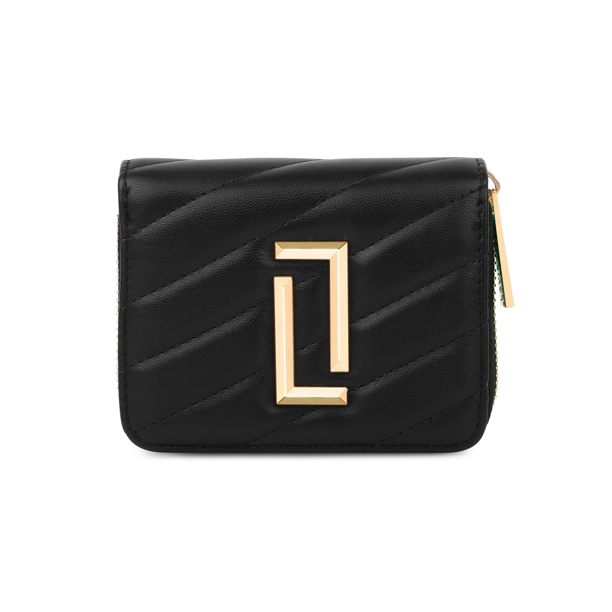 Small Diagonal Flap Wallet