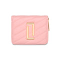 Diagonal Flap Small Light Pink Wallet