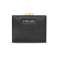Frame Small Black Wallet