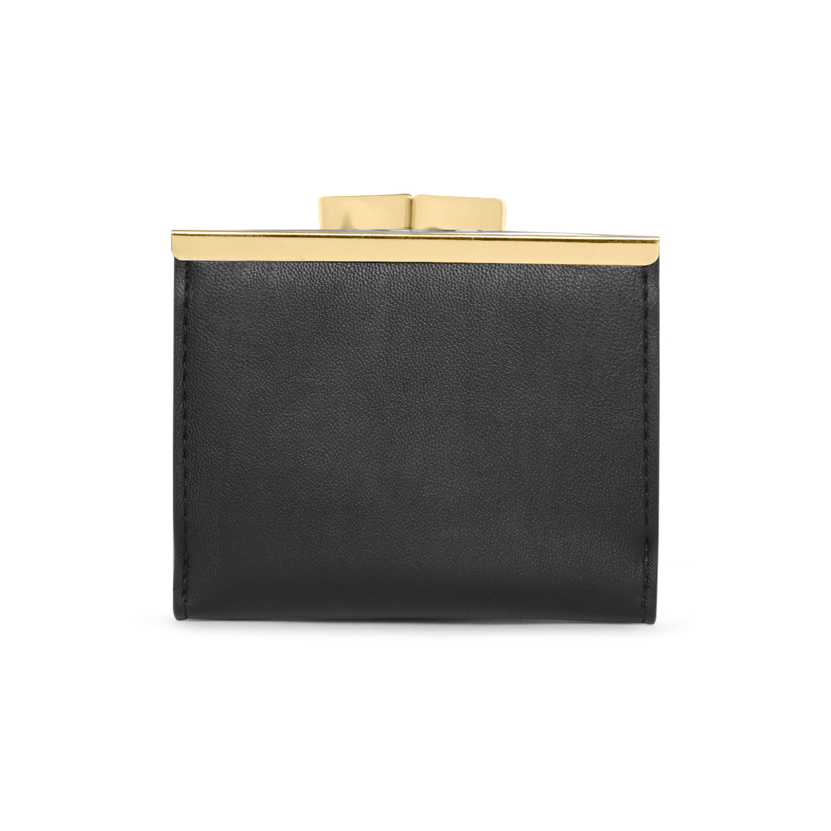 Lavie Luxe Black Small Women's Frame Wallet