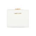 Frame Small White Wallet