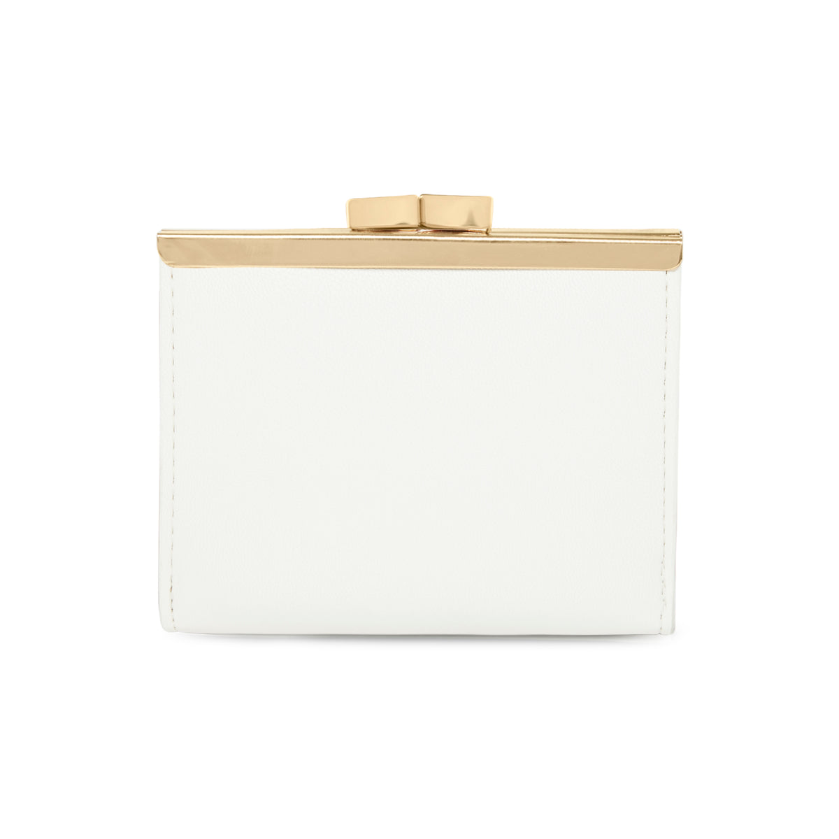 Lavie Luxe White Small Women's Frame Wallet