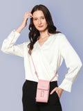 Large Vertical Zip Sling Bag