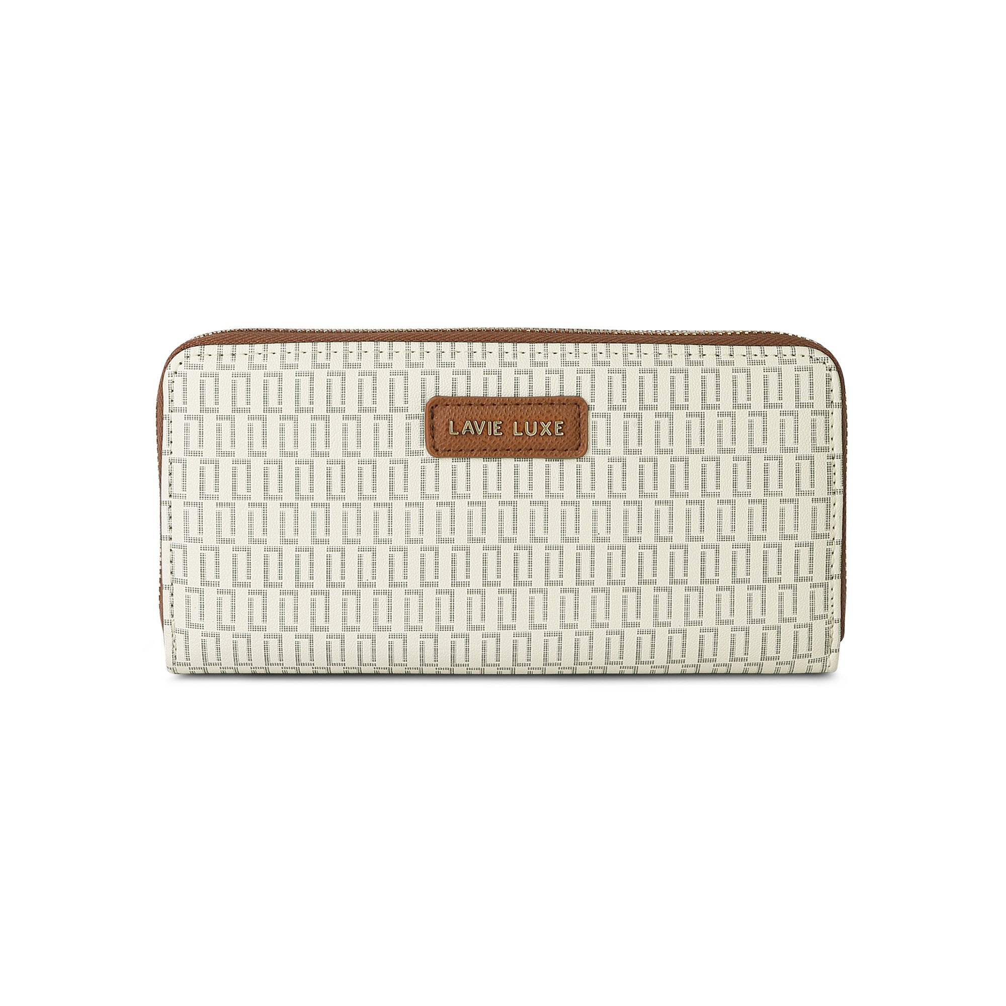 Mono Sacy Large Zip Around Wallet