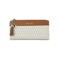 Mono Safain Bifold Zip Large Off White Wallet