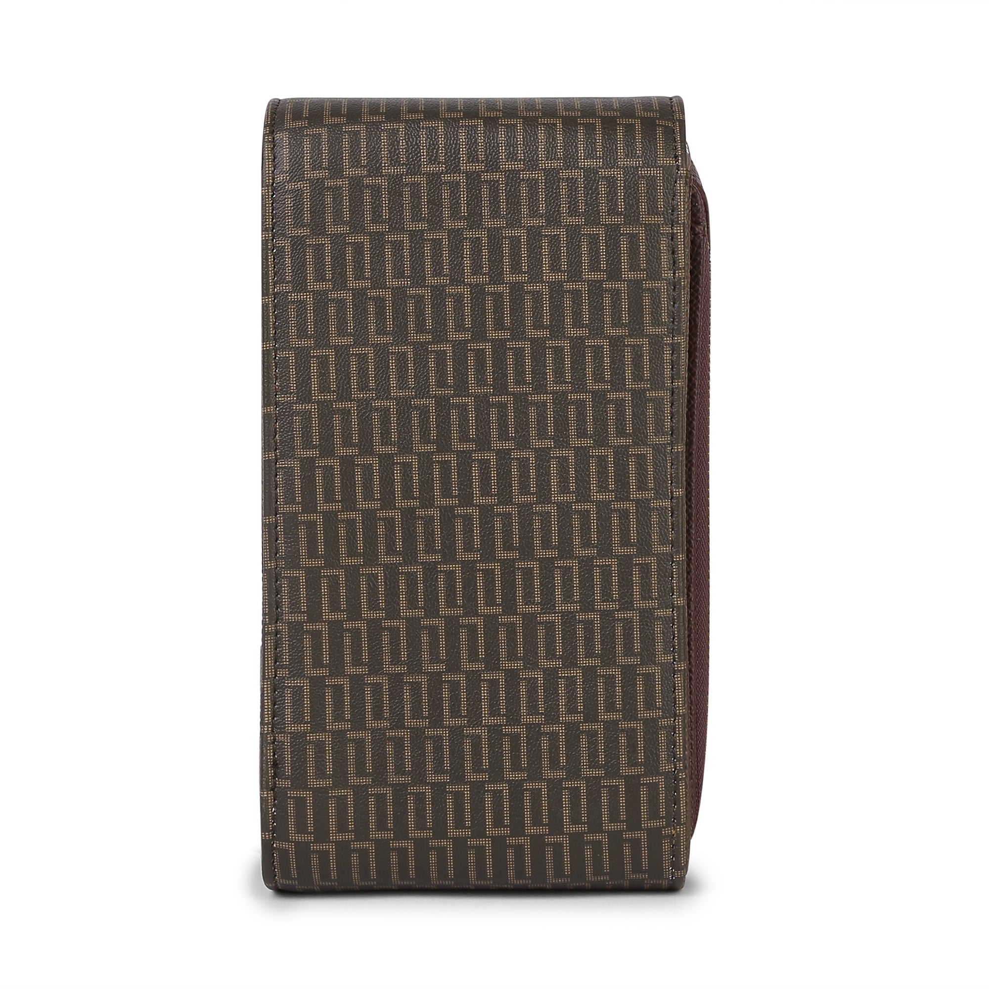 Lavie Luxe Ally Vertical Zip Choco Large Women's Sling