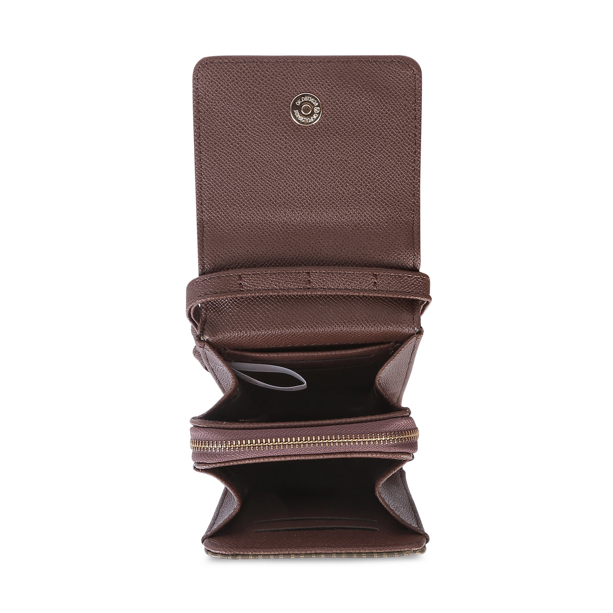 Lavie Luxe Ally Vertical Zip Choco Large Women's Sling