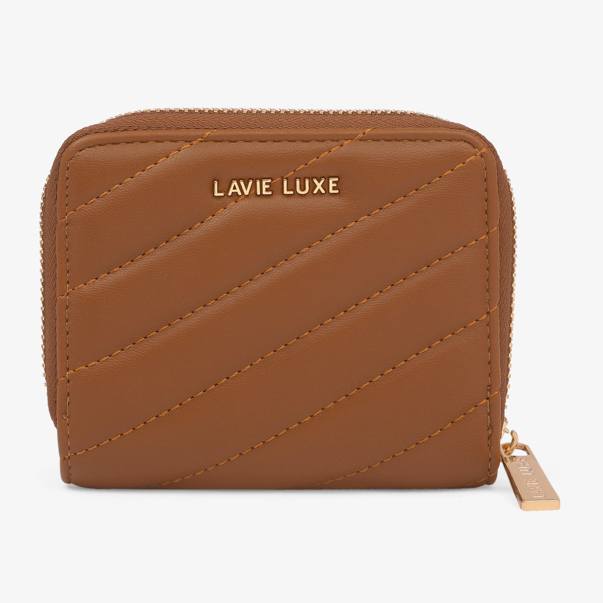 Diagonal  Small Flap Wallet