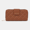 Diamond Bifold  Large Zip Wallet