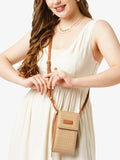 Ally Verticle  Large Zip Sling Bag
