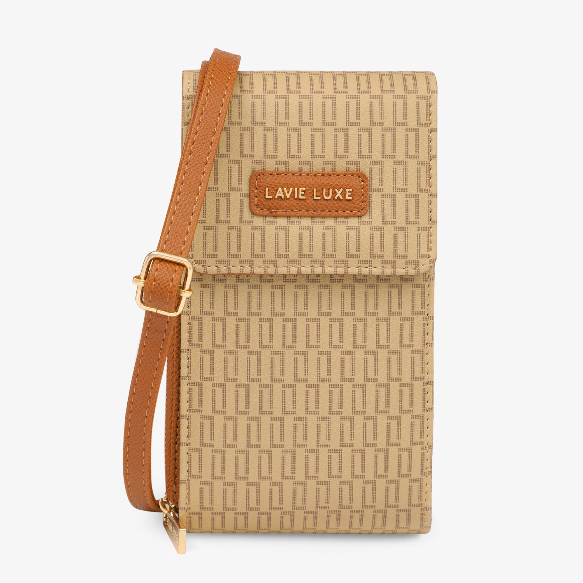 Ally Verticle  Large Zip Sling Bag