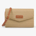 Sally Sling Large Taupe Wallet