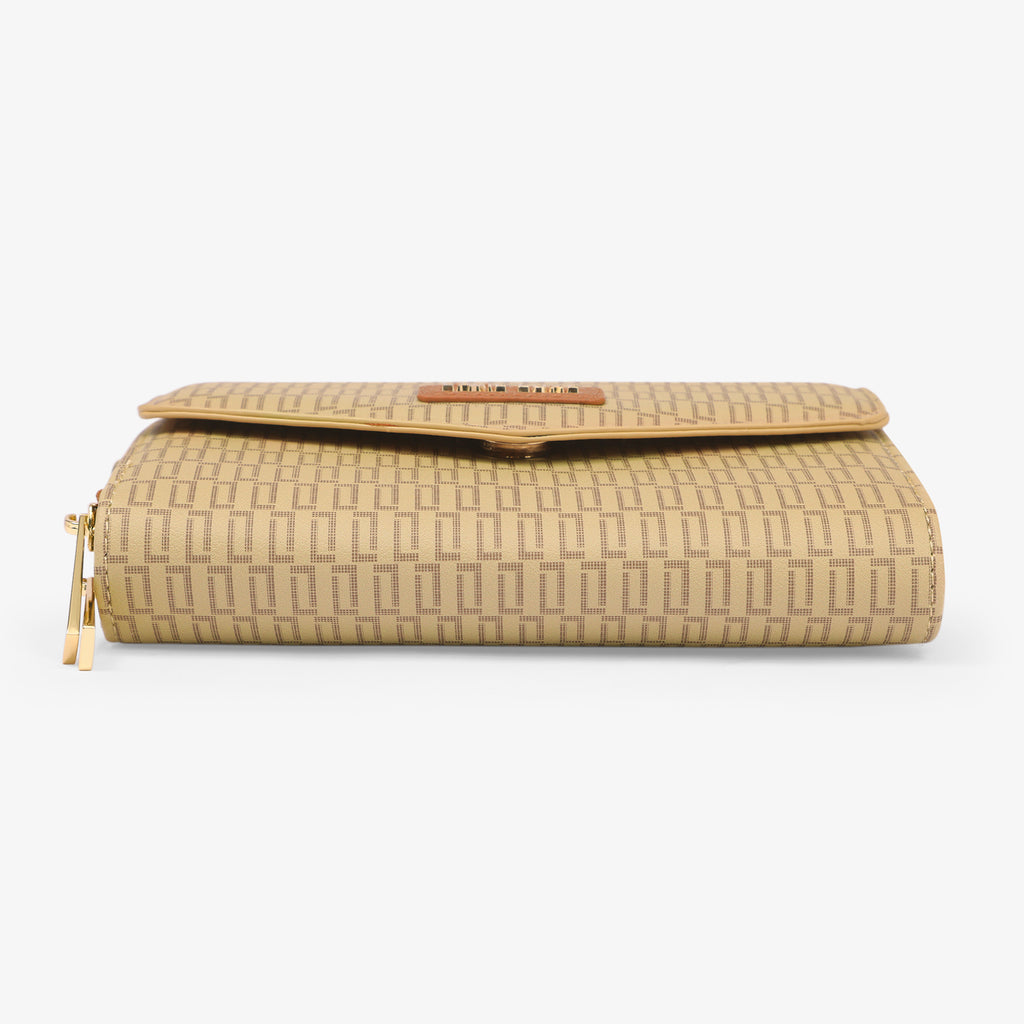 Lavie Luxe Sally Taupe Large Women's Sling Wallet