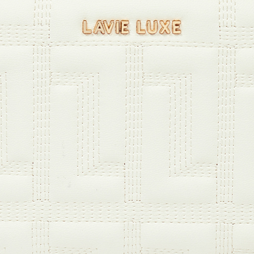 Lavie Luxe Quina White Large Women's wallet