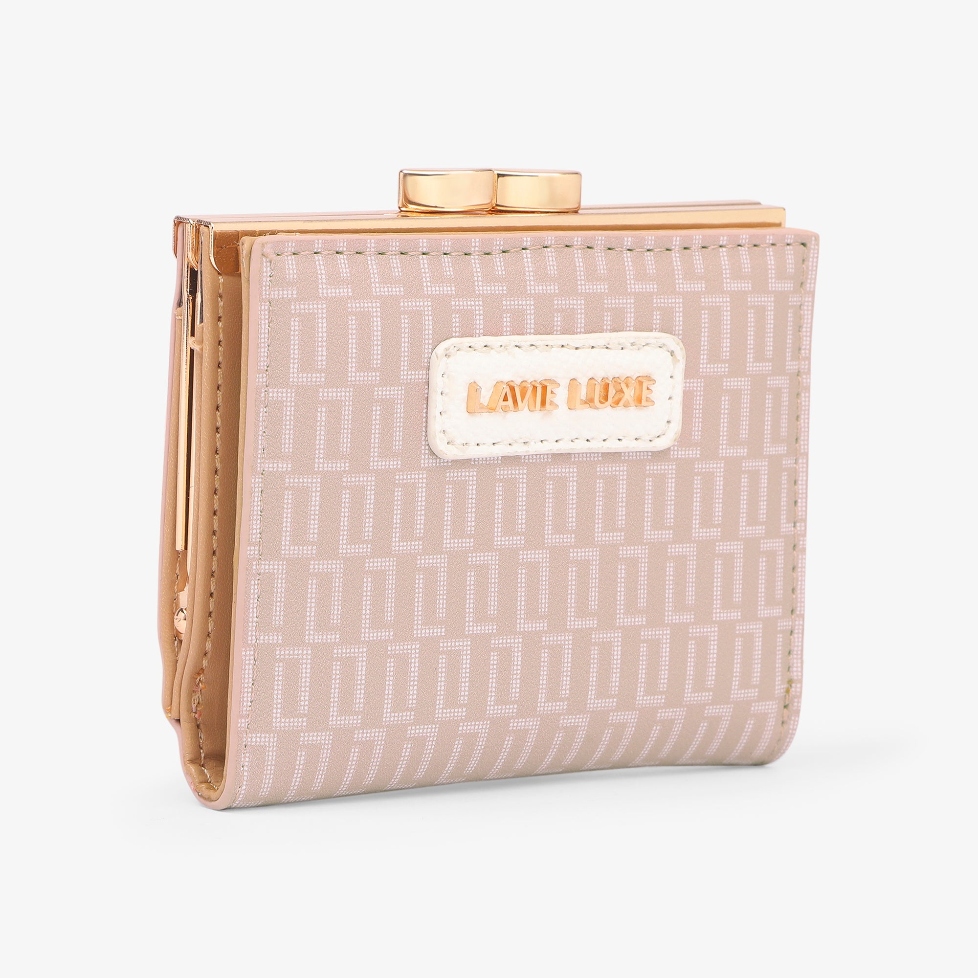 Lavie Luxe Mono Frame Pink Small Women's Wallet