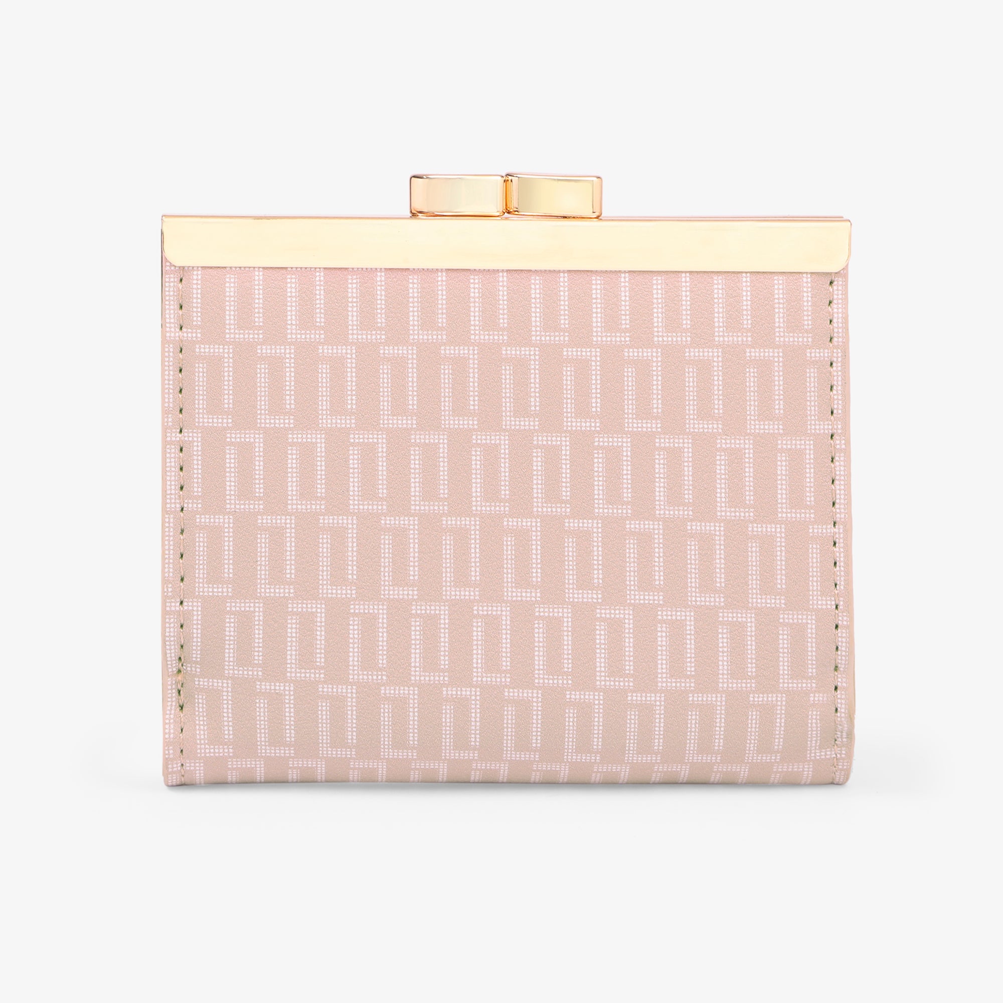 Lavie Luxe Mono Frame Pink Small Women's Wallet