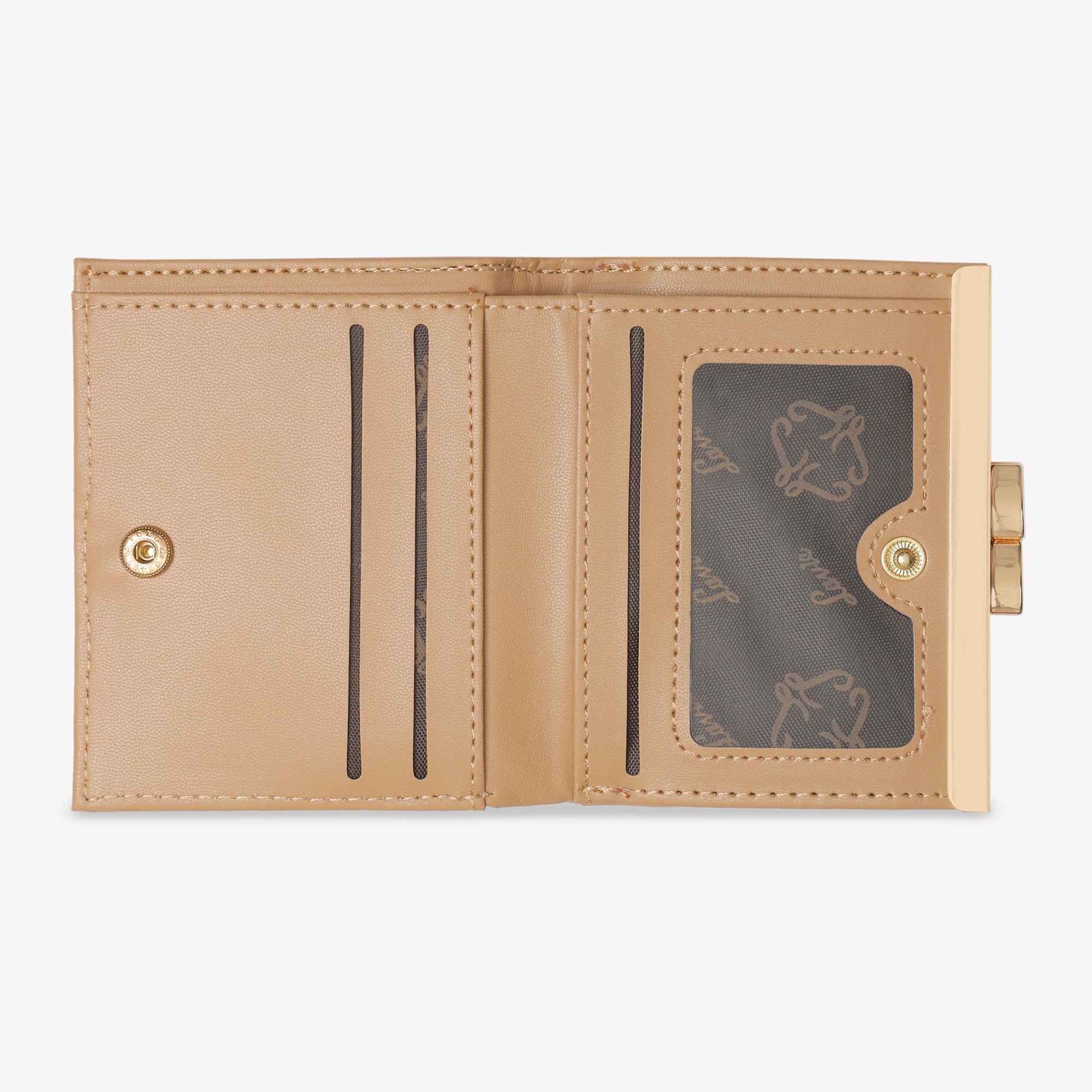 Lavie Luxe Mono Frame Pink Small Women's Wallet