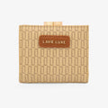 Mono Frame Small Taupe Wallet