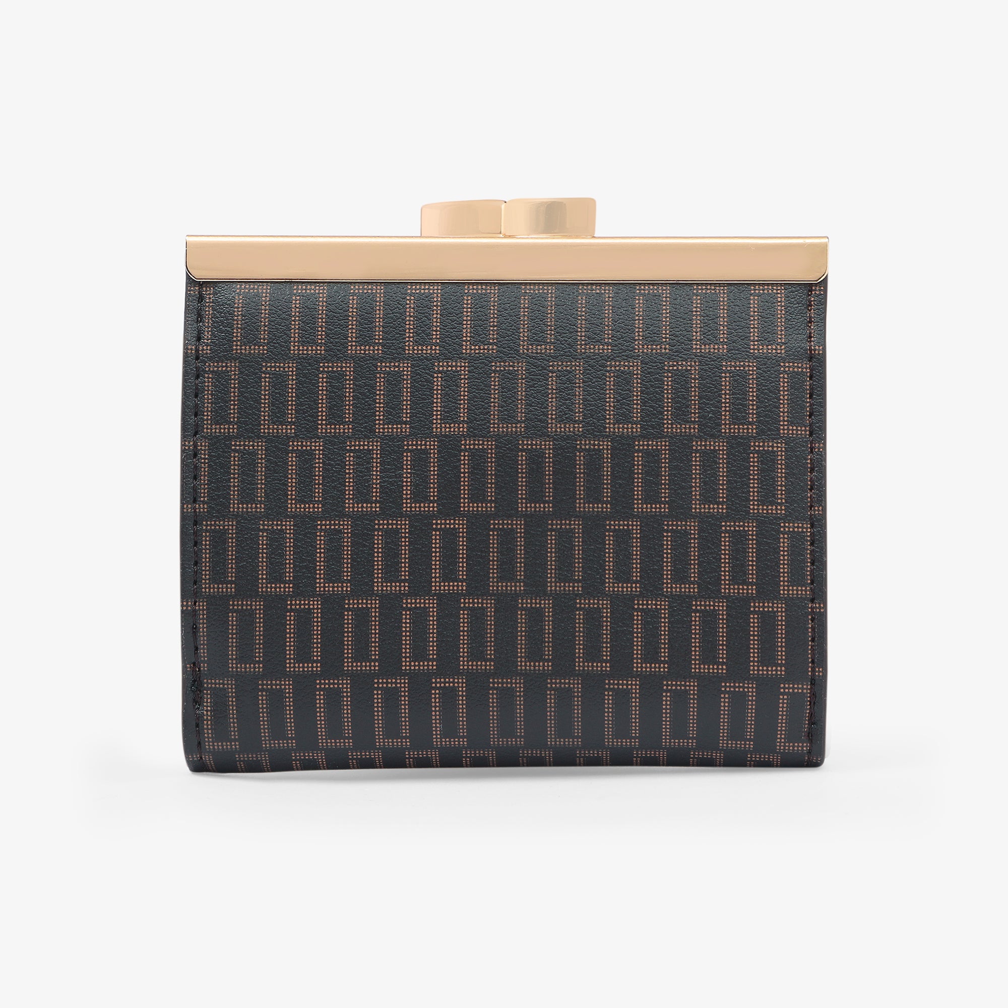 Lavie Luxe Mono Frame Choco Small Women's Wallet